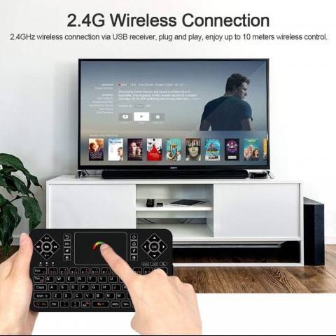 Dupad Story [2018 Updated] Q9 2.4GHz Mini Wireless Keyboard with