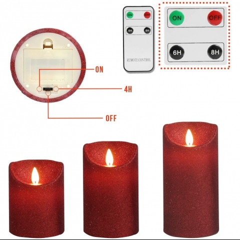 FRESHMINT 3 Para Led Mum (Krmz)