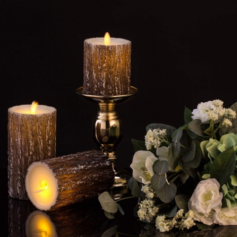 Aku Tonpa 3 Par�a Led Mum (S�tun)