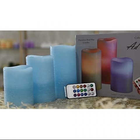 Adoria 3 Par�a Led Mum (Mavi)