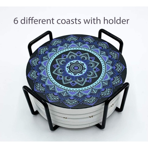 OH Ovation Home 6 Para Seramik Bardak Altl (Mandala)