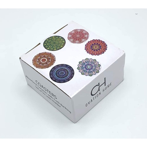 OH Ovation Home 6 Para Seramik Bardak Altl (Mandala)