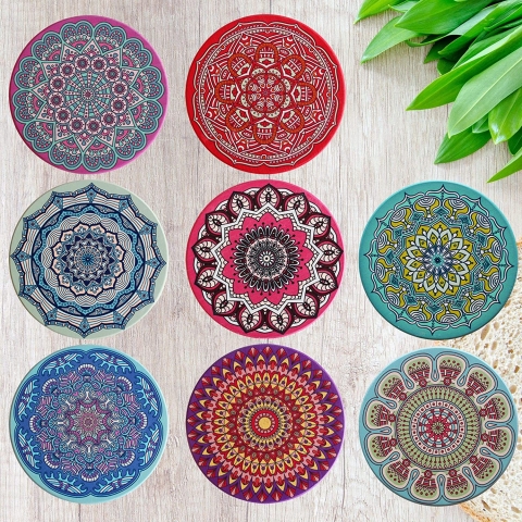 BARVIVO 8 Para Bardak Altl (Mandala)