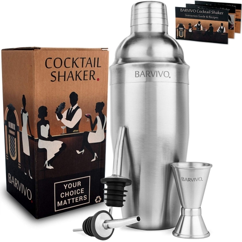 Barvivo Profesyonel Kokteyl Shaker Set