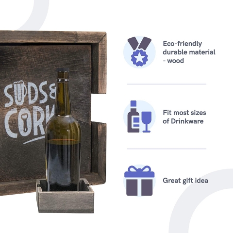 Suds and Corks Bardak Altl Set (4 Para)