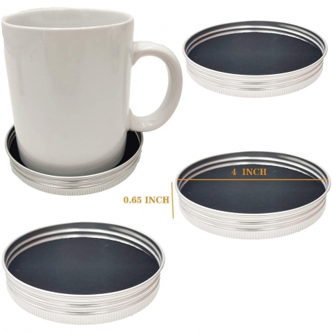 DRPORONYN Kavanoz Kapa Bardak Altl Set (4 Para)