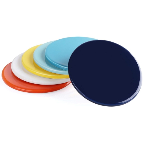 Sweese Porselen Bardak Altlığı Set (6 Adet)(Karışık Renkli)