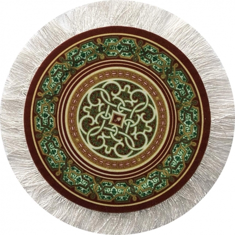 Inusitus Hal� �eklinde 4 Adet Bardak Altl��� (Set1)