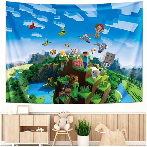 AndyM Shop Minecraft Desenli Kuma Duvar Hals
