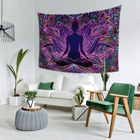 Yaateeh Yoga Temal Duvar Hals (152x203 cm)