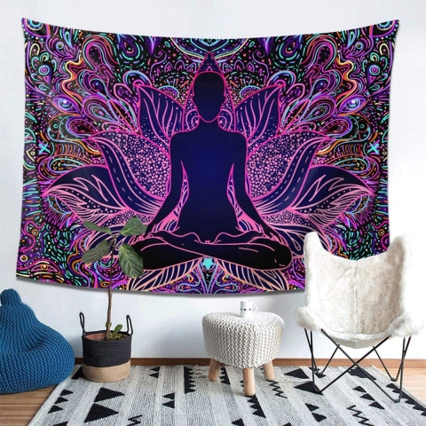Yaateeh Yoga Temal Duvar Hals (152x203 cm)