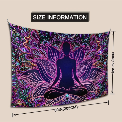 Yaateeh Yoga Temal Duvar Hals (152x203 cm)