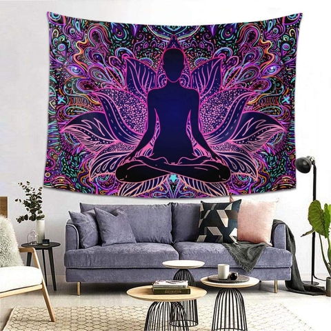 Yaateeh Yoga Temal Duvar Hals (152x203 cm)