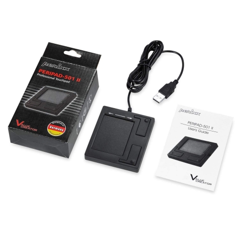 Perixx PERIPAD-501 Professional Wired USB Touchpad - Black - 3.39