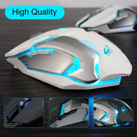Fullfun FREE WOLF Rechargeable X7 Wireless Sound off LED