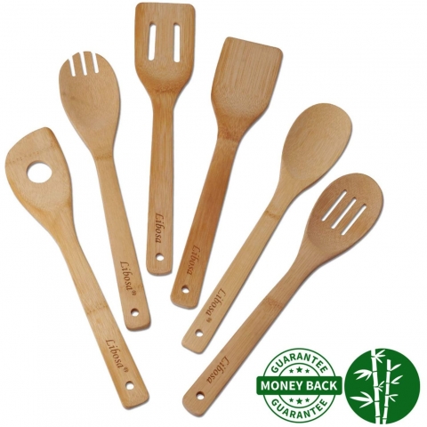 Libosa Ahap Spatula Seti (6 Para) (Kahve)