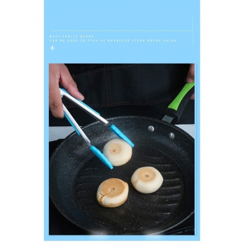 Kitchen Silikon Mutfak Gereleri Seti (6 Para) (Mavi)