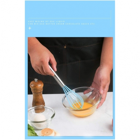 Kitchen Silikon Mutfak Gereleri Seti (6 Para) (Mavi)