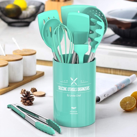 Umite Chef 15 Para Silikon Mutfak Gereleri Seti (Yeil)