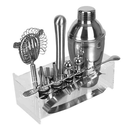 K Kwokker Paslanmaz elik Kokteyl Shaker Set