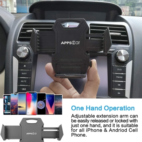 APPS2Car CD Slot Ara� ��i Telefon Tutucu