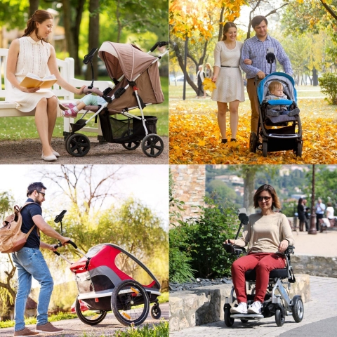 Audiology Bebek Arabas� ��in Telefon Tutucu