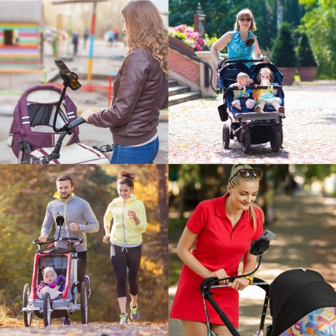 Audiology Bebek Arabas� ��in Telefon Tutucu