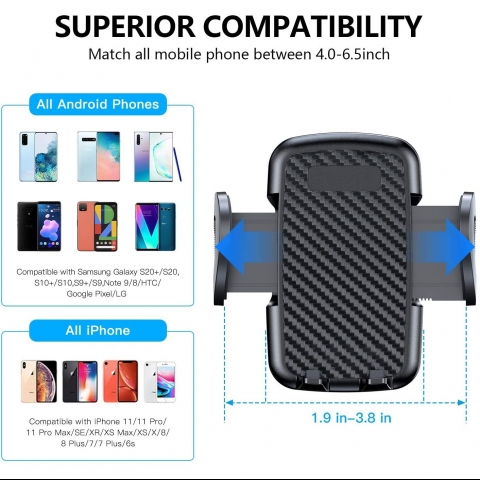 CTYBB Car Phone Holder Mount, Universal Smartphone Car Air Vent M