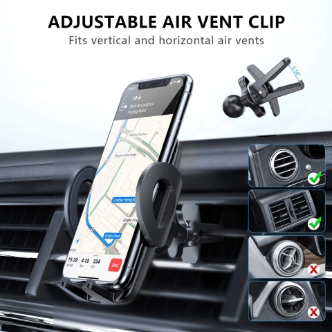 CTYBB Car Phone Holder Mount, Universal Smartphone Car Air Vent M