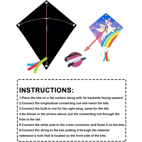 BHD BEAUTY Naylon Unicorn Uurtma (84 cm)