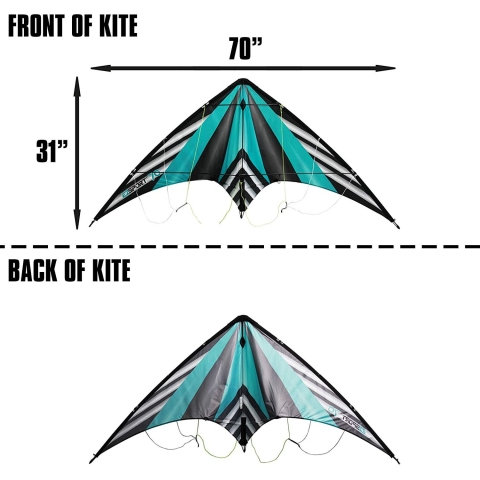WindNSun Polyester Delta Uurtma (Mavi)