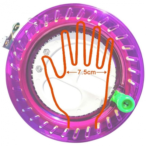 HENGDA KITE Uurtma pi Sarma Makaras (16cm)(Mor)