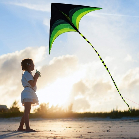 K-MLICE Naylon Delta U�urtma (Ye�il) (45 cm)