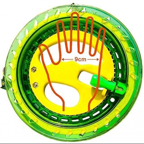 HENGDA KITE Uurtma pi Sarma Makaras (18.5 cm)(Yeil)