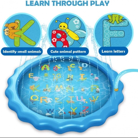 MagicFox �ocuk Su Oyun Mat� (Mavi) (173 cm)