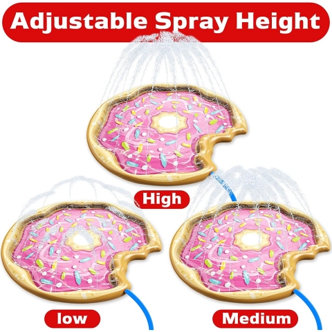 Sloosh Sprinkler ocuk Su Oyun Mat (Donut)(152cm)