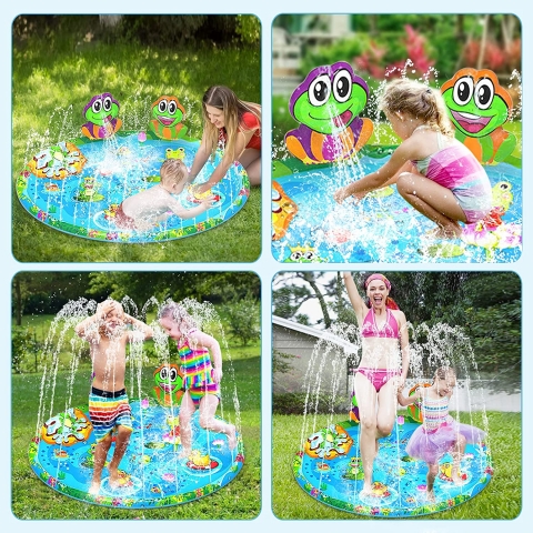 Twister.CK ocuk Su Oyun Mat (Mavi) (173 cm)
