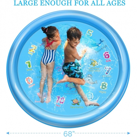 MZTDYTL Sprinkler �ocuk Su Oyun Mat� (172cm)