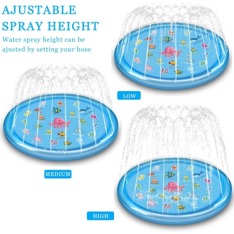 MZTDYTL Sprinkler �ocuk Su Oyun Mat� (172cm)