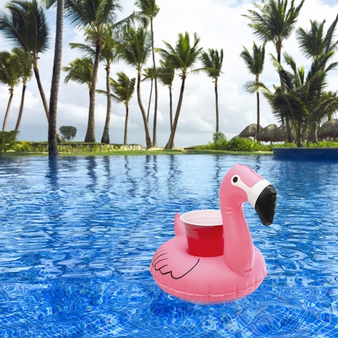 GoFloats 3 Para ime ecek Tutucu (Flamingo)