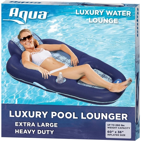 Aqua LEISURE X-Large Deniz Yata (Ak Mavi)