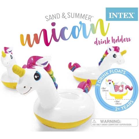 Intex 3 Para ime ecek Tutucu (Unicorn)