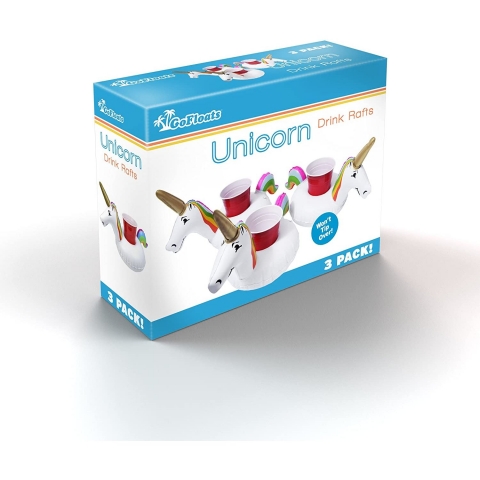 GoFloats 3 Para ime ecek Tutucu (Unicorn)