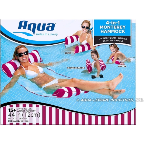 Aqua LEISURE 4 l ime Deniz Yata Seti (Mor)