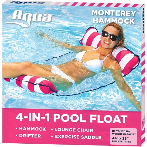 Aqua LEISURE 4 l ime Deniz Yata Seti (Pembe-Beyaz)