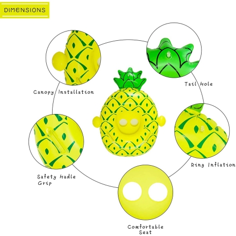 Vindany ime Bebek Havuz Koltuu (Ananas)