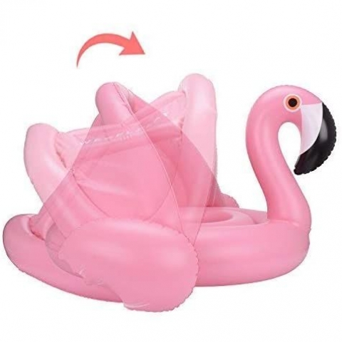 Weefloat ime Gnelikli Bebek Simidi (Flamingo)