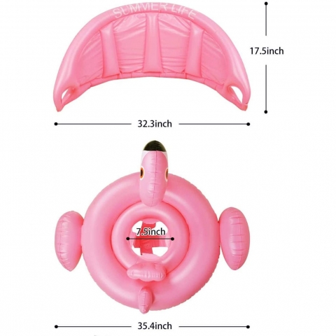 RITONS �i�me G�ne�likli Bebek Simidi (Flamingo)