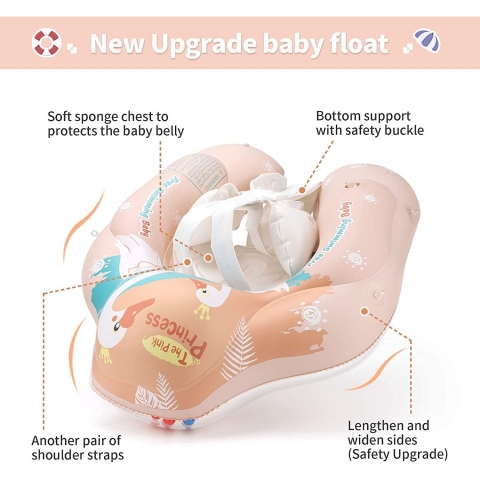 Free Swimming Baby �i�me Havuz �ocuk Simidi (3-6 Ay)