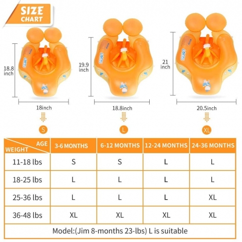 LAYCOL ime Gnelikli Bebek Simidi (Sar) (Large)